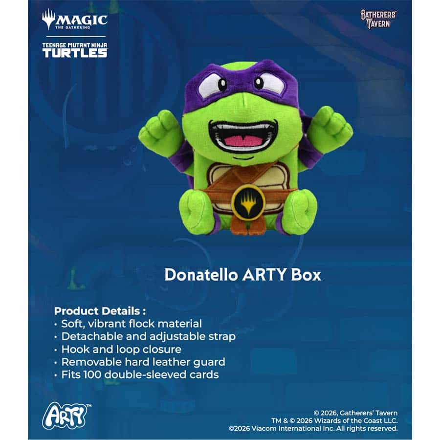 Magic the Gathering TCG: Gatherers' Tavern- Arty Box- Donatello