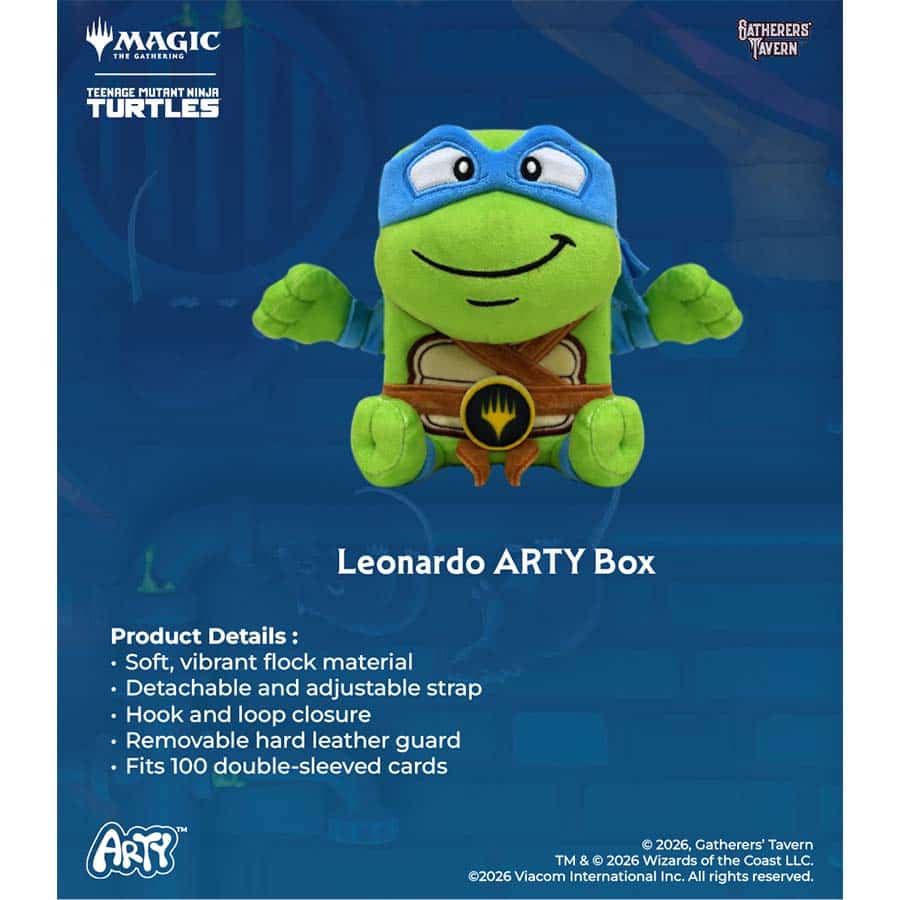 Magic the Gathering TCG: Gatherers' Tavern- Arty Box- Leonardo Arty Box