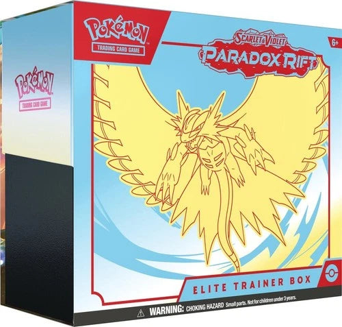Pokemon TCG Paradox Rift ETB ( Blue )