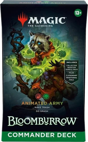 Magic the Gathering TCG: Bloomburrow Commander Decks