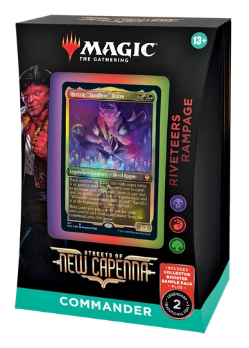 Magic the Gathering TCG : New Capenna Riveterrs Rampage Commander Deck