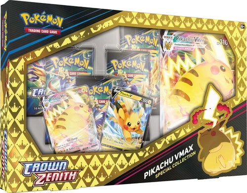 Pokemon TCG: Crown Zenith- Pikachu Vmax Collection Box
