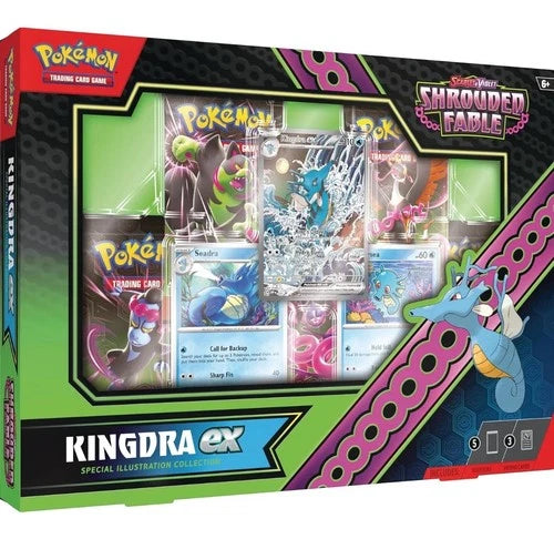 Pokemon TCG Kingdra EX Illustration Collection Box