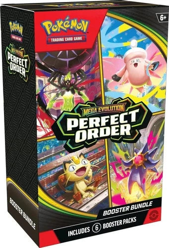 Pokemon TCG: Perfect Order Booster Bundle (Limit 1) (3/27/26)