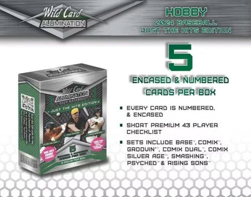 2024 Wild Card: Baseball Alumination Just the Hits Hobby Box
