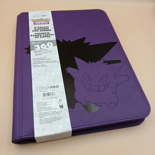 Protect: UltraPro 12-Pocket Zip Binder Gengar (360 Card)