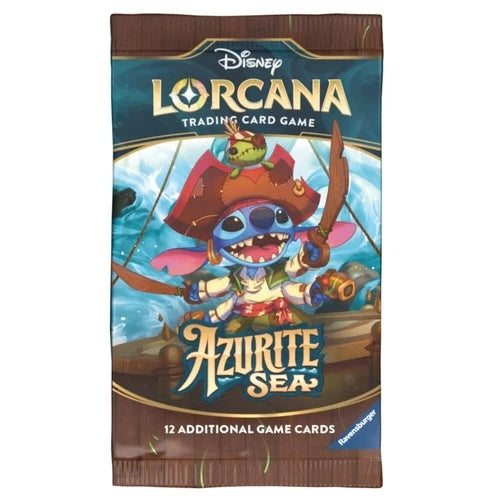 Lorcana TCG: Azurite Sea Single Booster Pack