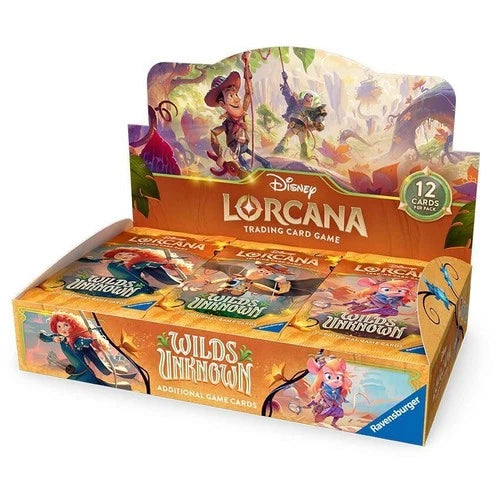 Lorcana TCG: Sealed Booster Box Case Wilds Unknown