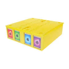 Protect: Collectible Card Bin (3200) - Yellow