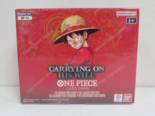 One Piece TCG: OP-13 Carrying on His Will Booster Box (English)