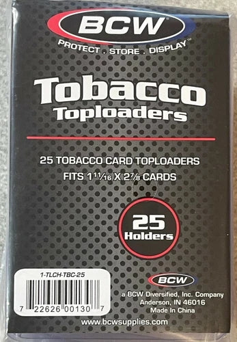 Protect: Baseball Tobacco Sleeve Top Loaders
