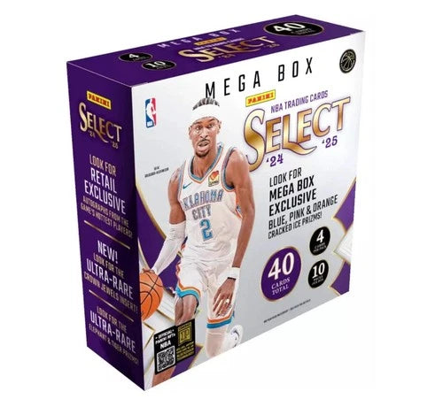NBA: 2024/25 Panini Select Basketball NPP Mega Box