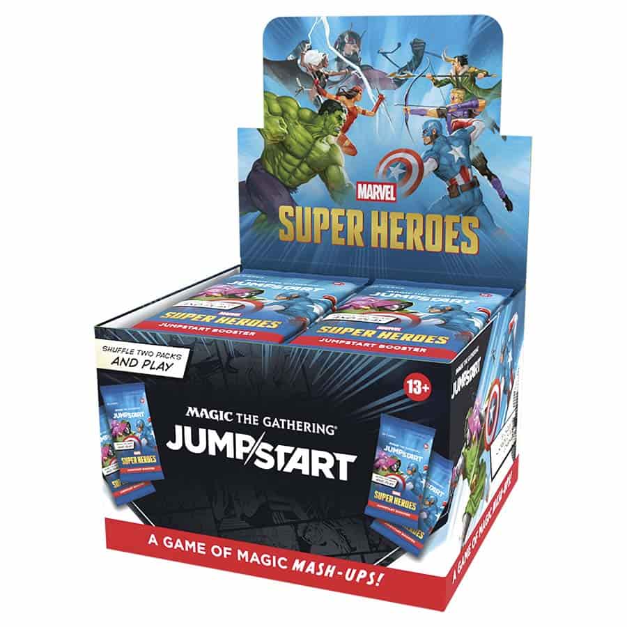 Magic the Gathering TCG: Marvel Superheroes Jumpstart Booster Display (6/19/26)