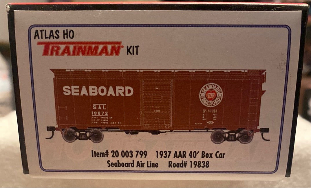 Atlas HO Scale Trainman AAR 40’ Boxcar SAL