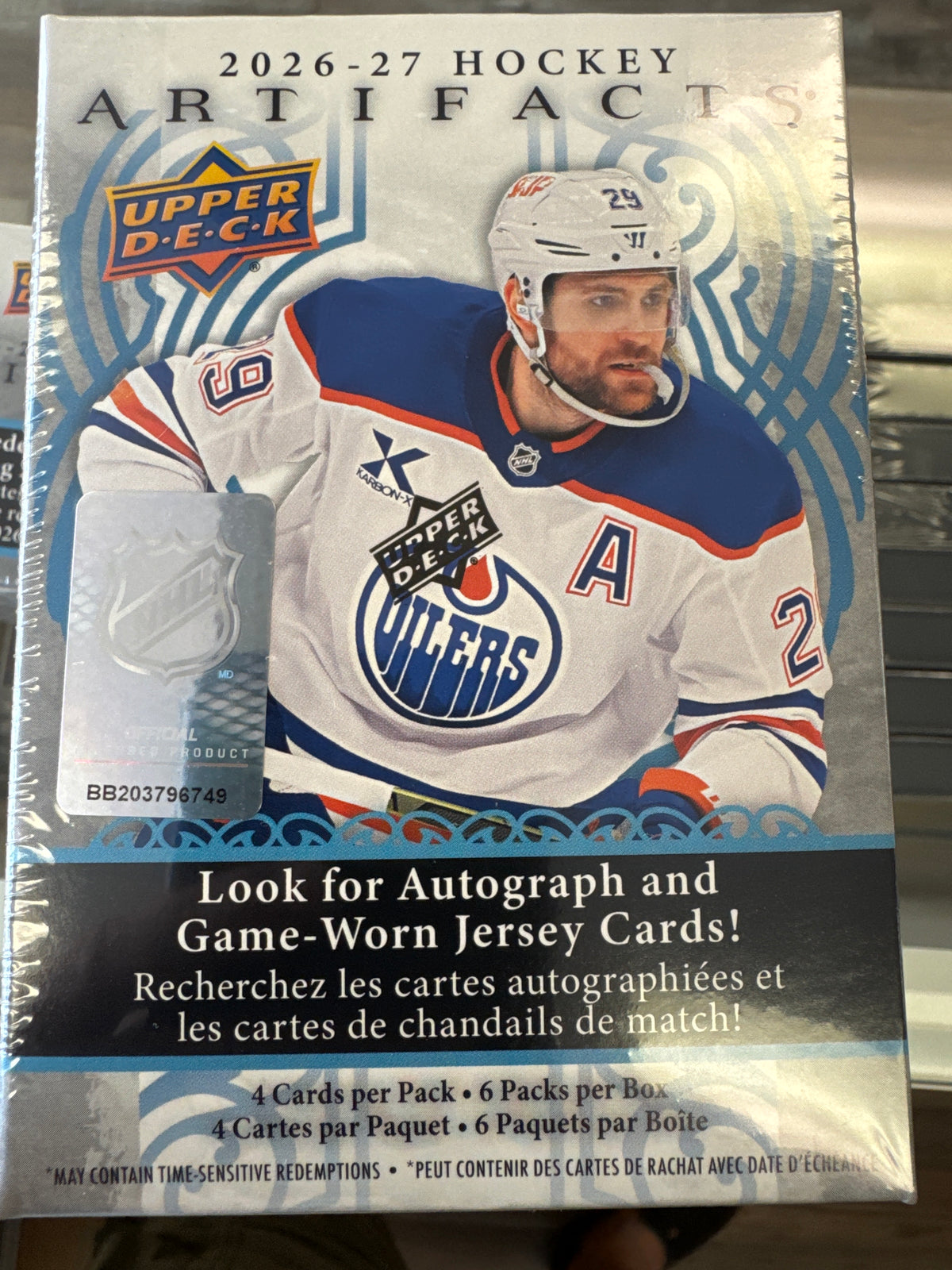 2026/27 Upper Deck: Artifacts Hockey Blaster
