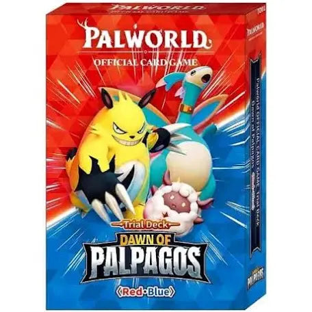 Palworld TCG: Red/Blue Dawn of Palpagos Deck Limit 1