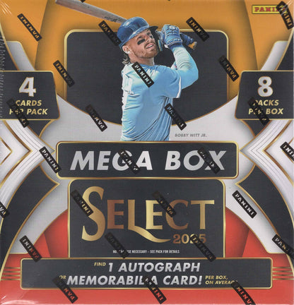 2025 Panini: Baseball Select Mega Box