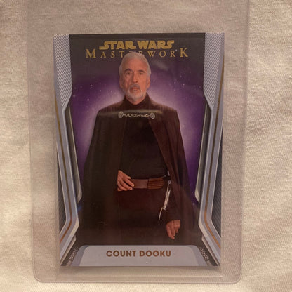 Topps Star Wars Masterwork Trading Card PYC Autos/Parallels/Base