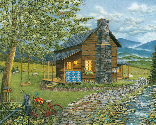 Puzzle: A Smoky Mountain Summer 1000 piece puzzle