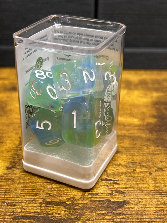 7-Set “Nixie’s Brook” RPG Dice