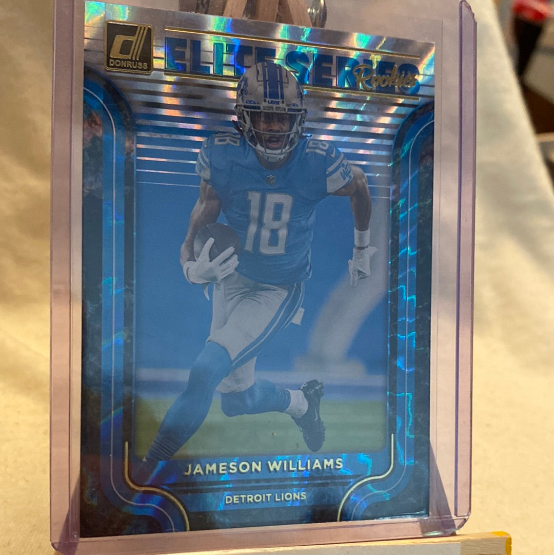 Jameson Williams 2022 Panini Donruss Elite Series Rookies #ESR-8 Trading Card