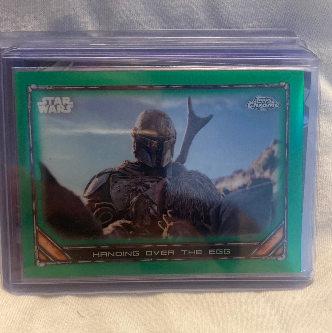 Topps Chrome Star Wars Beskar Edition parallel trading cards PYC