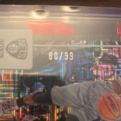 2022-23 Donruss Choice Kyrie Irving Red Mojo Parallel 80/99 Nets/Mavericks Trading Card