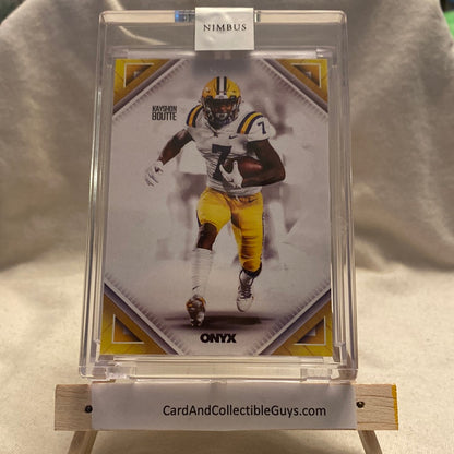 2022 Onyx Nimbus Base Kayshon Boutte - Football Trading Card