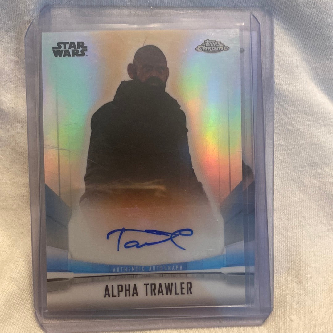 2022 Topps Chrome Star Wars Beskar Edition Trading Cards Autos