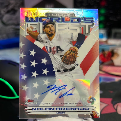 2023 Topps Finest Baseball Trading Cards - You Pick