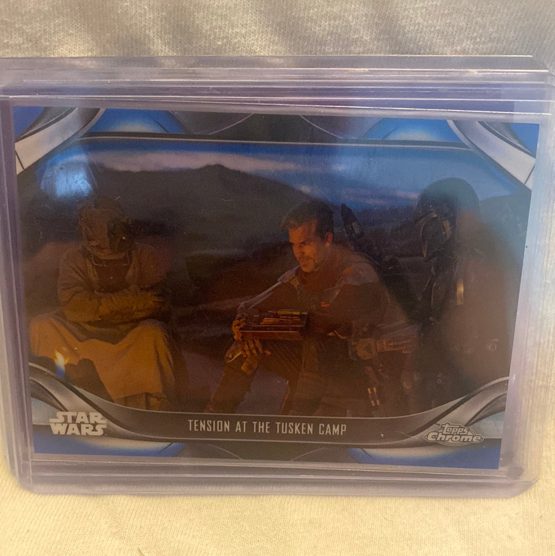 Topps Chrome Star Wars Beskar Edition parallel trading cards PYC