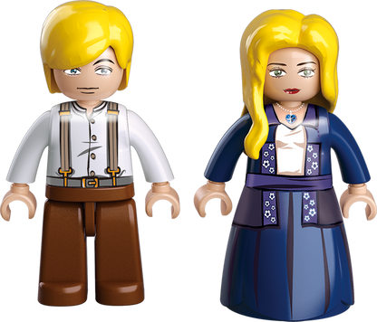 Model Bricks: Titanic (Large Model) Building Brick Kit with Jack and Rose Figures (1012 Pcs)
