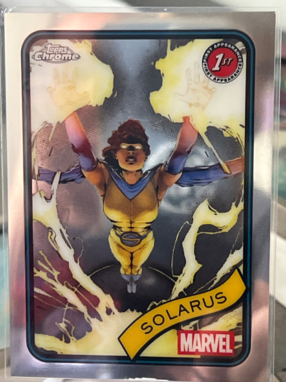 2025 Topps TCG Marvel Chrome Cards #1 - #100