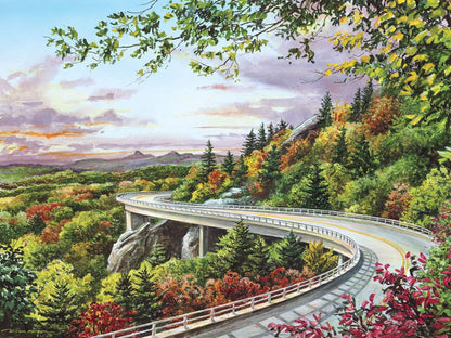 Puzzle: Majestic Byway 550 Piece Puzzle