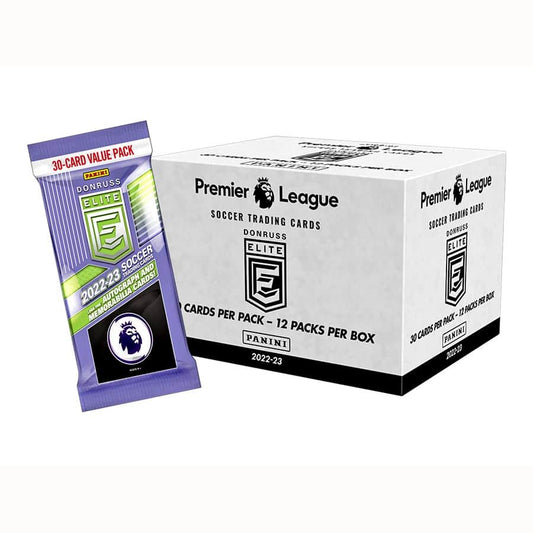 2022-23 Donruss Premier League Elite Soccer Fat Pack Trading Card