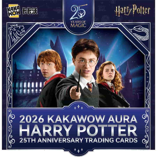 2026 Kakawow: Aura Harry Potter 25th Anniversary Booster Display