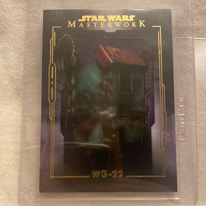 Topps Star Wars Masterwork Trading Card PYC Autos/Parallels/Base