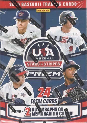 2026 Panini Baseball: USA Stars & Stripes Baseball 24ct. Blaster Box