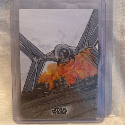 Topps Star Wars 1/1 Sketch trading cards