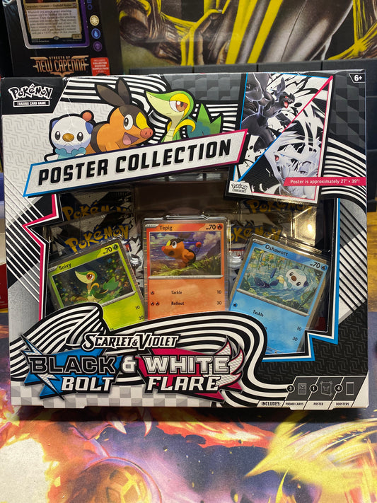 Pokémon Poster Collection!! Black Bolt & White Flare!!