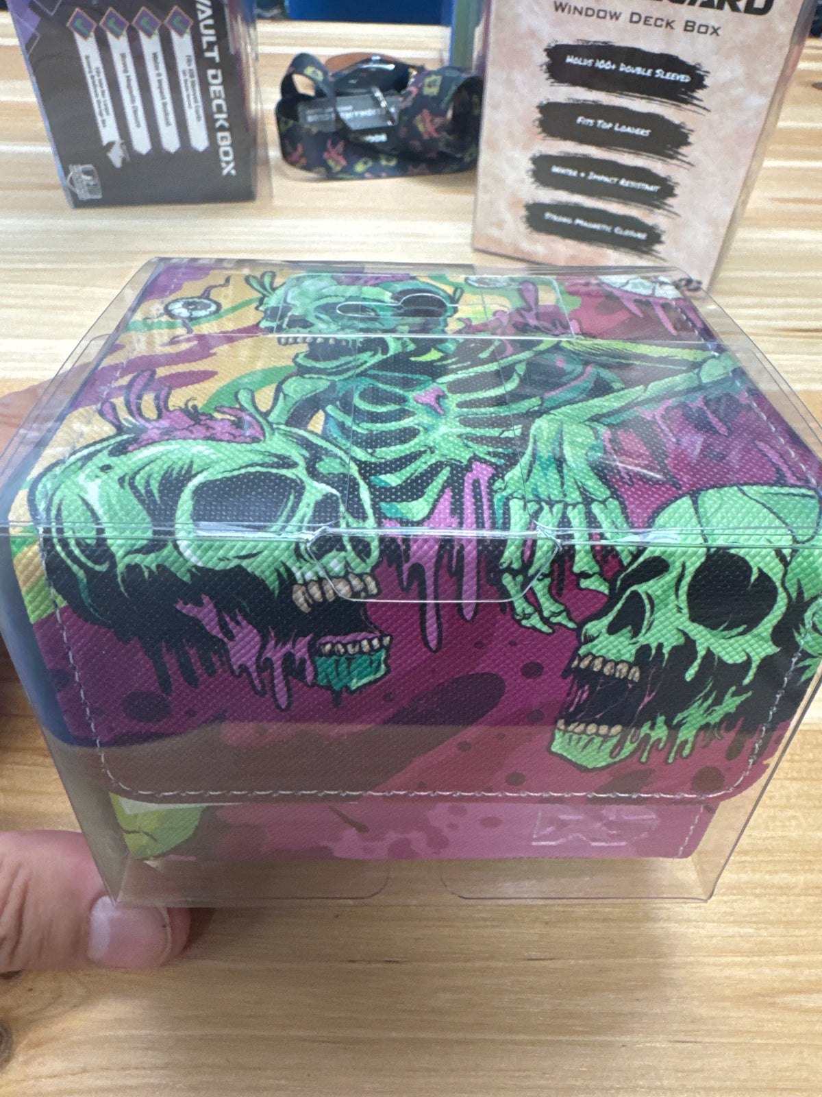 Protect: Realm Guard Melting Skulls Deck Box