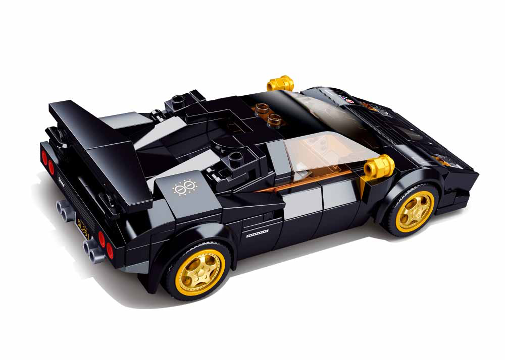 Model Bricks: Sports Car Building Brick Kit (254 pcs)