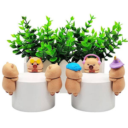 Blind Box: Capybara Huggers- The Phone Hugging Animals Series 3 Collectable Figurines
