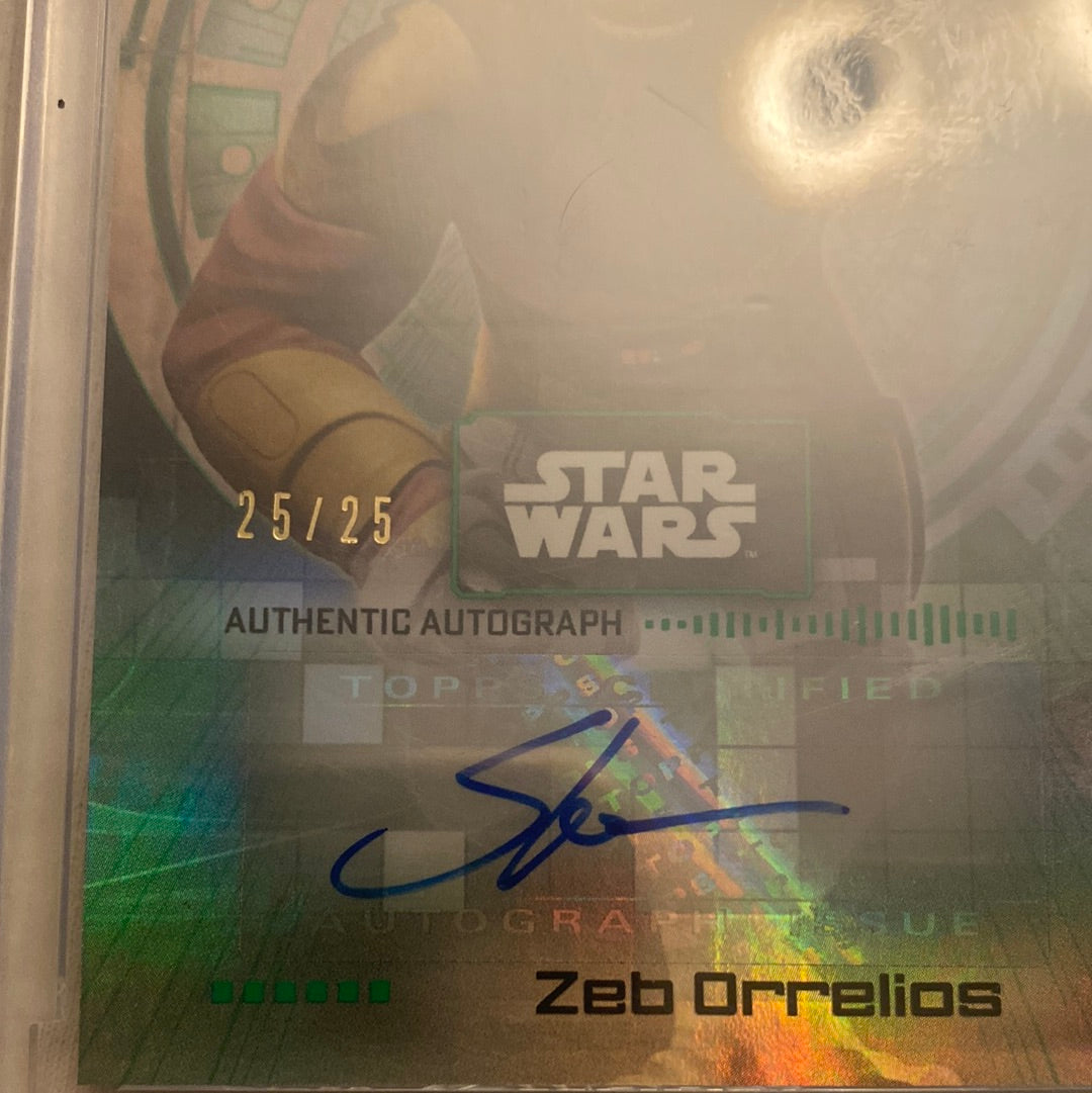 Topps Star Wars Signature Series trading card A-SB /25