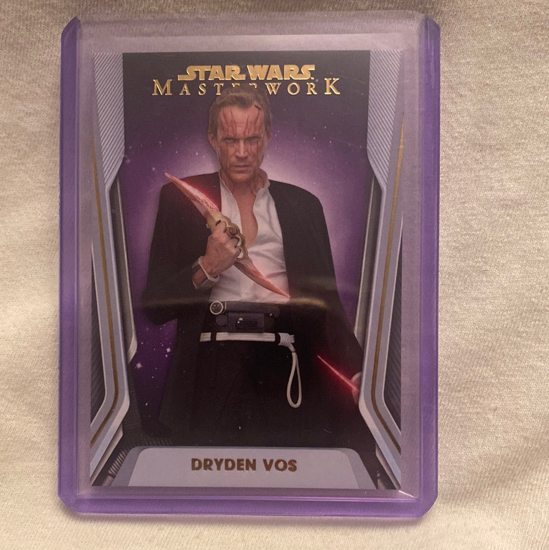 Topps Star Wars Masterwork Trading Card PYC Autos/Parallels/Base