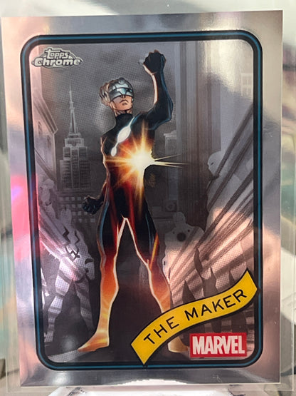 2025 Topps TCG Marvel Chrome Cards #1 - #100