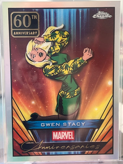 2025 Topps TCG Marvel Chrome Refractors and Inserts and Parallels