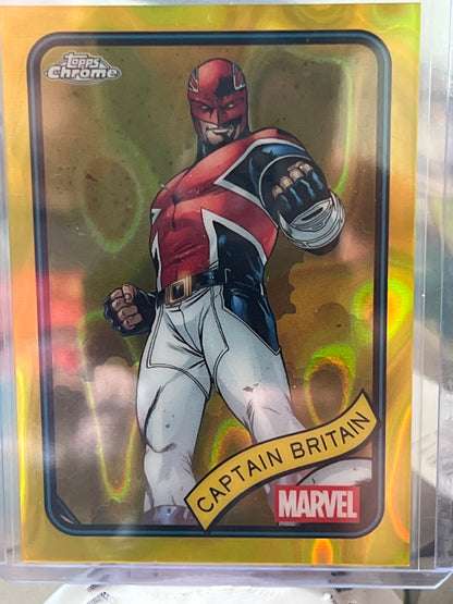 2025 Topps TCG Marvel Chrome Refractors and Inserts and Parallels