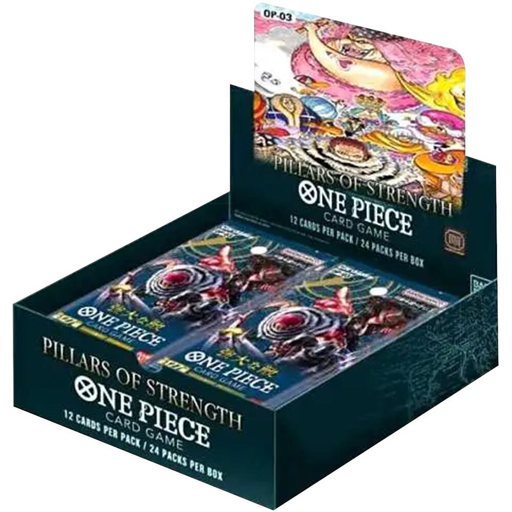 One Piece TCG: OP-03 Pillars of Strength Booster Display (Limit 1)