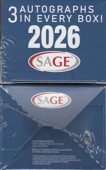 2026 SAGE: Low Series Football 63ct. Blaster Box